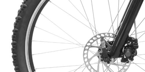 mountainbike wiel met spaken