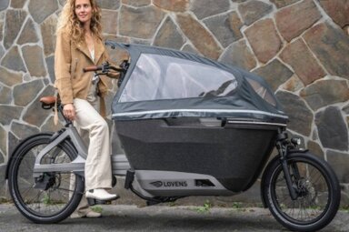 Bakfiets met huif