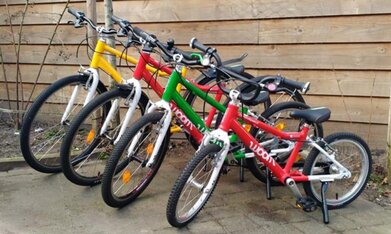 maten kinderfietsen