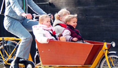 Kinderen bakfiets