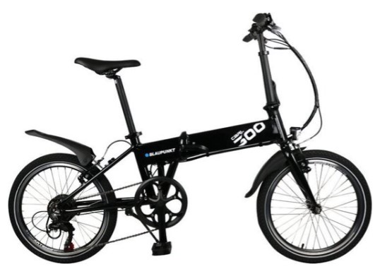Blaupunkt Carl 300 Opvouwbare E-Bike middenmotor