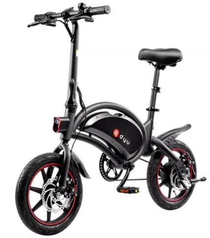 DYU elektrische vouwfiets middenmotor
