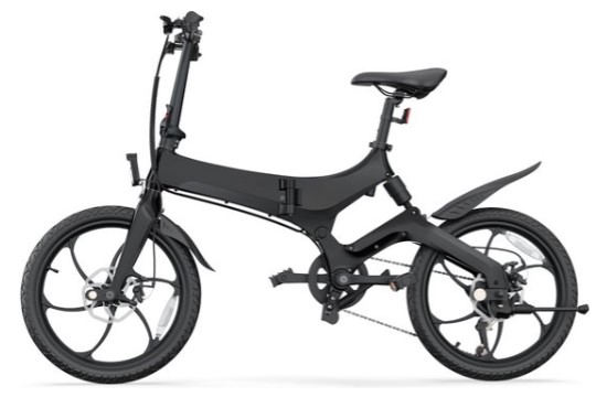 E-Bike opvouwbaar Evomaxx Magnesium UNIBODY Frame