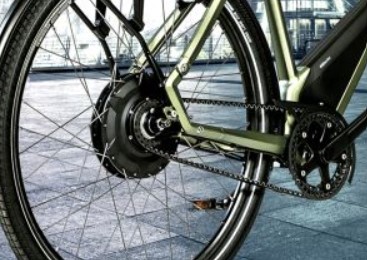 Elektrische fiets achterwielmotor