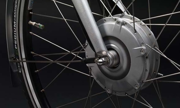 Elektrische fiets voorwielmotor