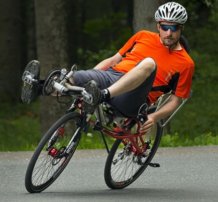 Elektrische ligfiets