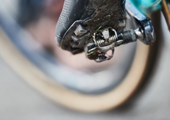 Gravel bike pedalen
