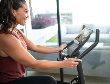 Hometrainer Zwift training