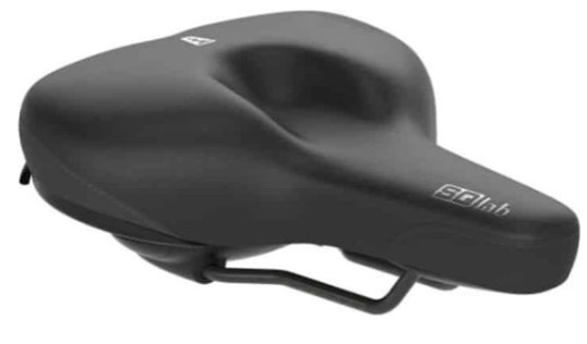 SQlab Fiets Zadel Zware Mensen 621 M-D Line Active Comfort