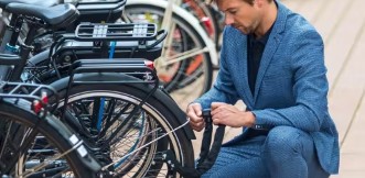 E-bike op slot zetten