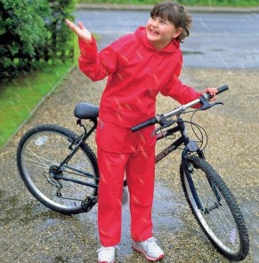 Kind regenpak fiets