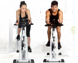 Dames en heren hometrainer zadel