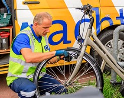 Lekke band fiets pechhulp