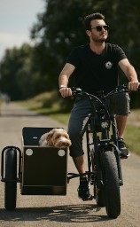 Zijspan fiets elektrsich