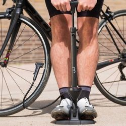 fietspomp met drukmeter