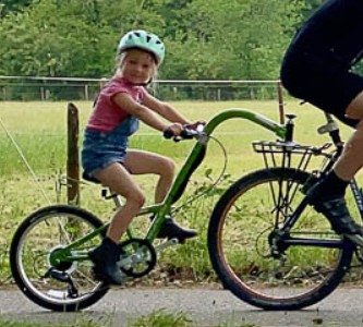 Koppeling aanhangfiets