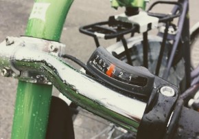 Schakelen aanhangfiets