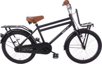 Spirit Urban jongensfiets 22 inch Mat-Zwart