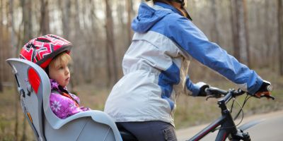 fietsen met kinderzitje