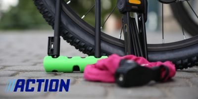 fietsslot action