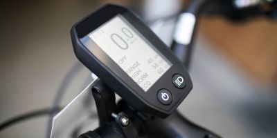 display elektrische fiets doet het niet