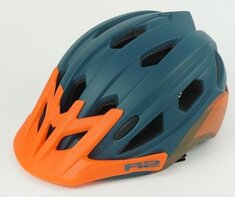 R2 fietshelm met zonneklep kids