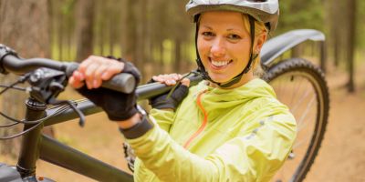 elke dag een half uur fietsen