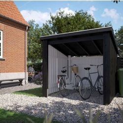 fietsenschuurtje kunststof