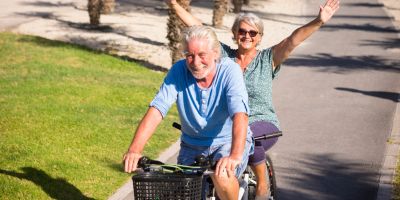 seniorenfiets met lage instap