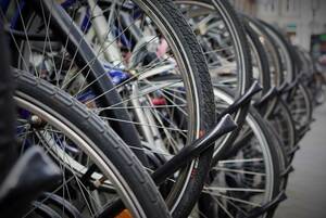 fietsen met dikke banden