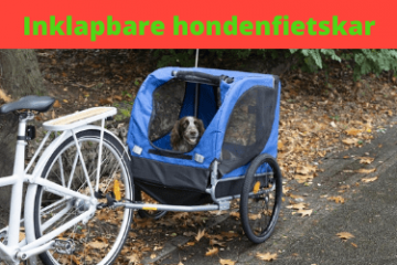 Inklapbare hondenfietskar
