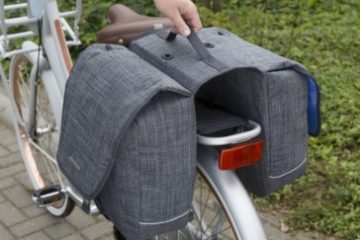Dubbele kleine fietstassen