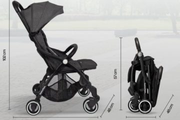 Ingeklapte buggy afmetingen Hamilton One Sport R1