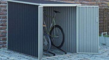 fietsenberging voortuin