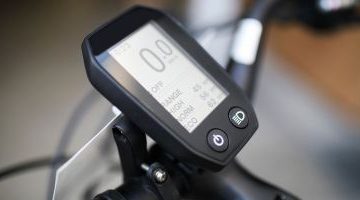 display elektrische fiets doet het niet