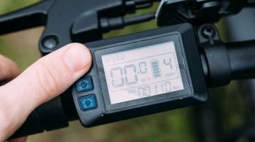 display elektrische fiets